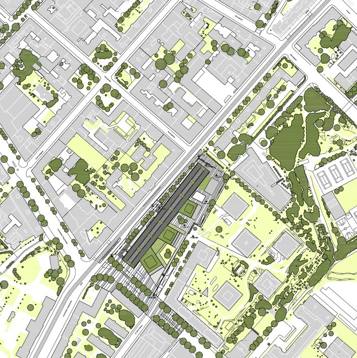 Foto Lageplan TREUSCH architecture