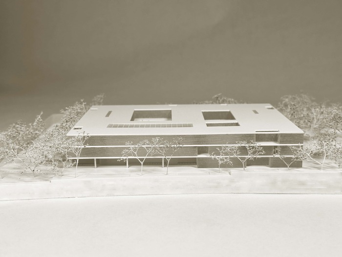 Foto Modell 1 BSC Liezen TREUSCH architecture