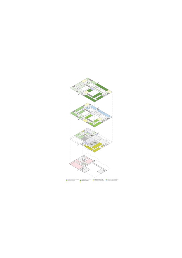 Foto Axonometrie BSC Liezen TREUSCH architecture