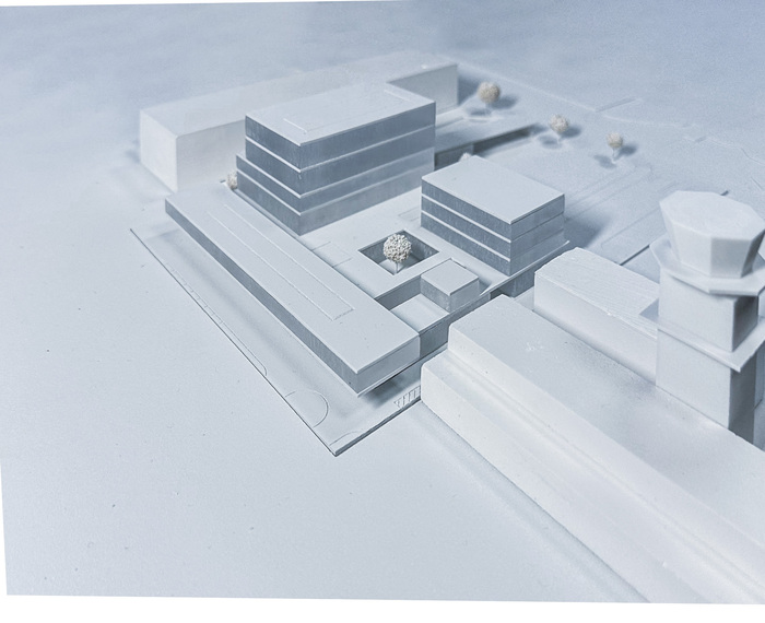 Modell 1 Sicherheitszentrum Flughafen Innsbruck Foto Modell 1 Sicherheitszentrum Flughafen Innsbruck