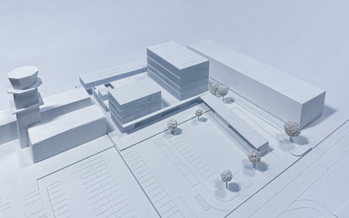 Modell 2 Sicherheitszentrum Flughafen Innsbruck Foto Modell 2 Sicherheitszentrum Flughafen Innsbruck