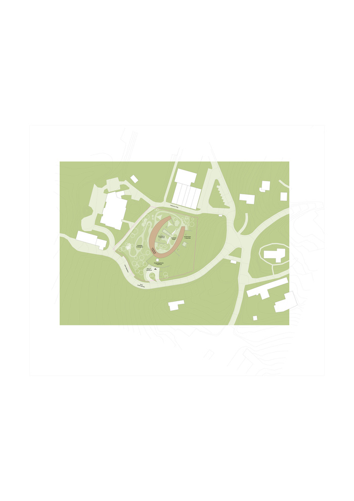 Lageplan Kindergarten Weiz TREUSCH architecture Foto Lageplan Kindergarten Weiz TREUSCH architecture