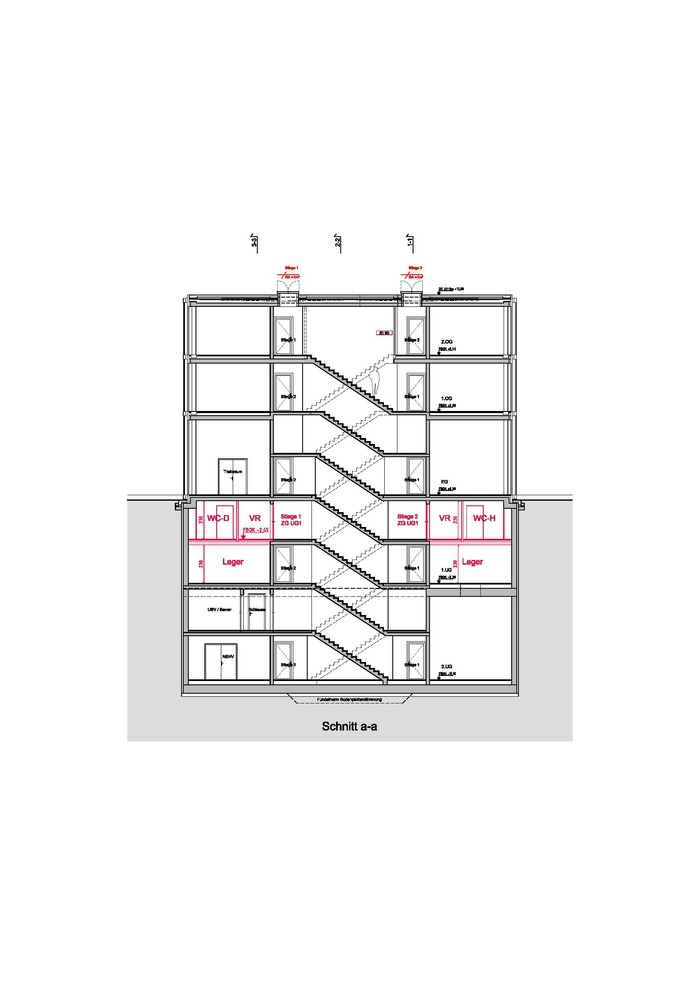 Foto Schnitt AA Quantum Cube TREUSCH architecture