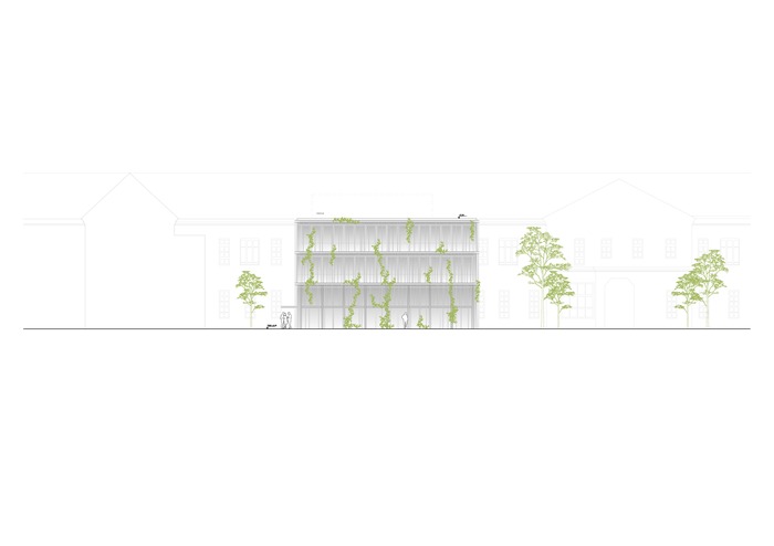 Foto Ansicht Quantum Cube TREUSCH architecture