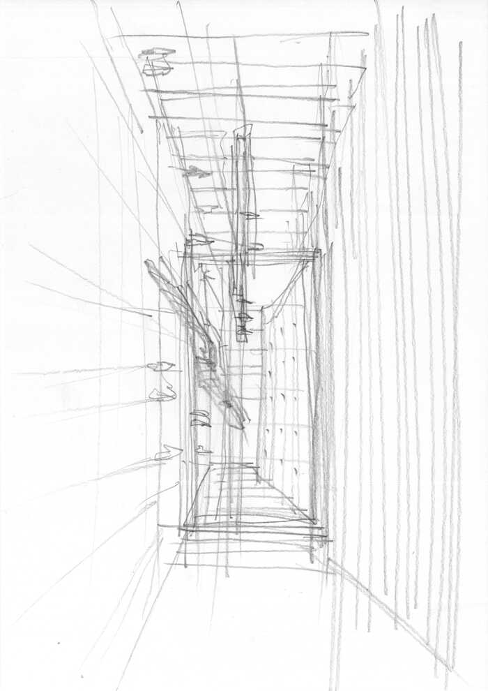 Skizze HBLFA Raumberg-Gumpenstein TREUSCH architecture Foto Skizze HBLFA Raumberg-Gumpenstein TREUSCH architecture
